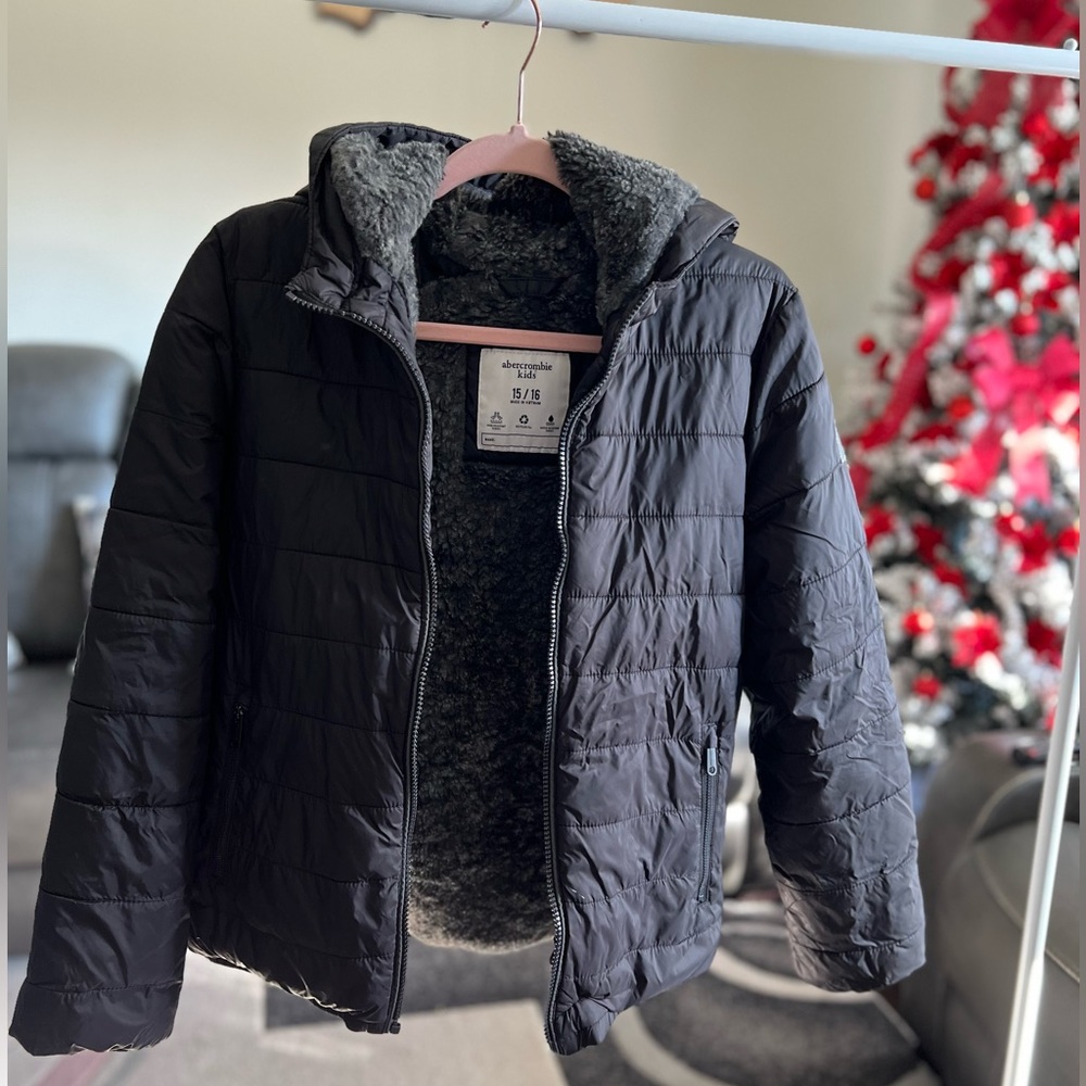 jacket for boys 15 to 16 years old dark gray